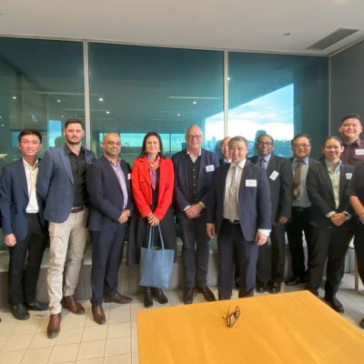 Australian High Commissioner to Malaysia in Perth with AMBCWA Photo