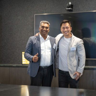 AGM 2025 AMBCWA President Jey & Past President Bernard